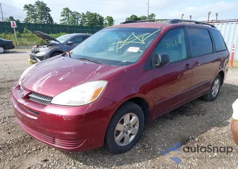 2005 Toyota Sienna Le from USA, damaged, VIN 5TDZA23C95S264294